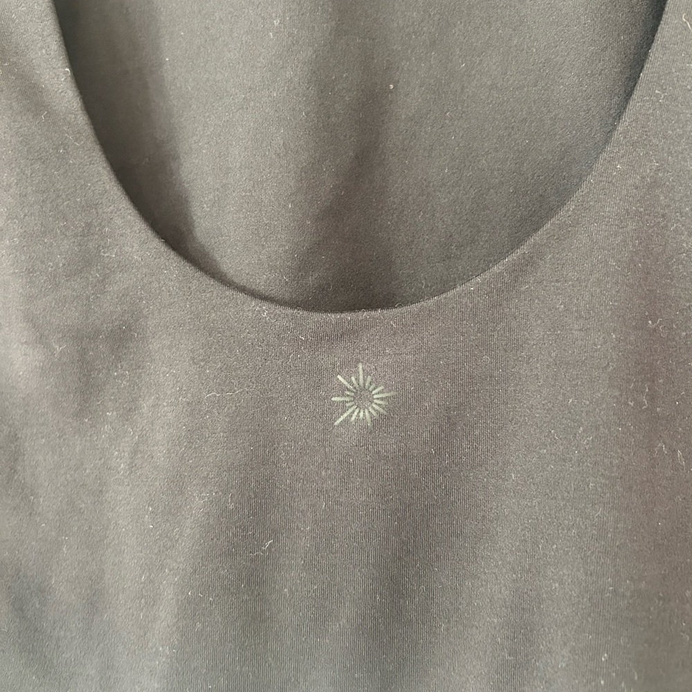 Aerie Offline Black Backless Long Sleeve Top - Picture 4 of 4